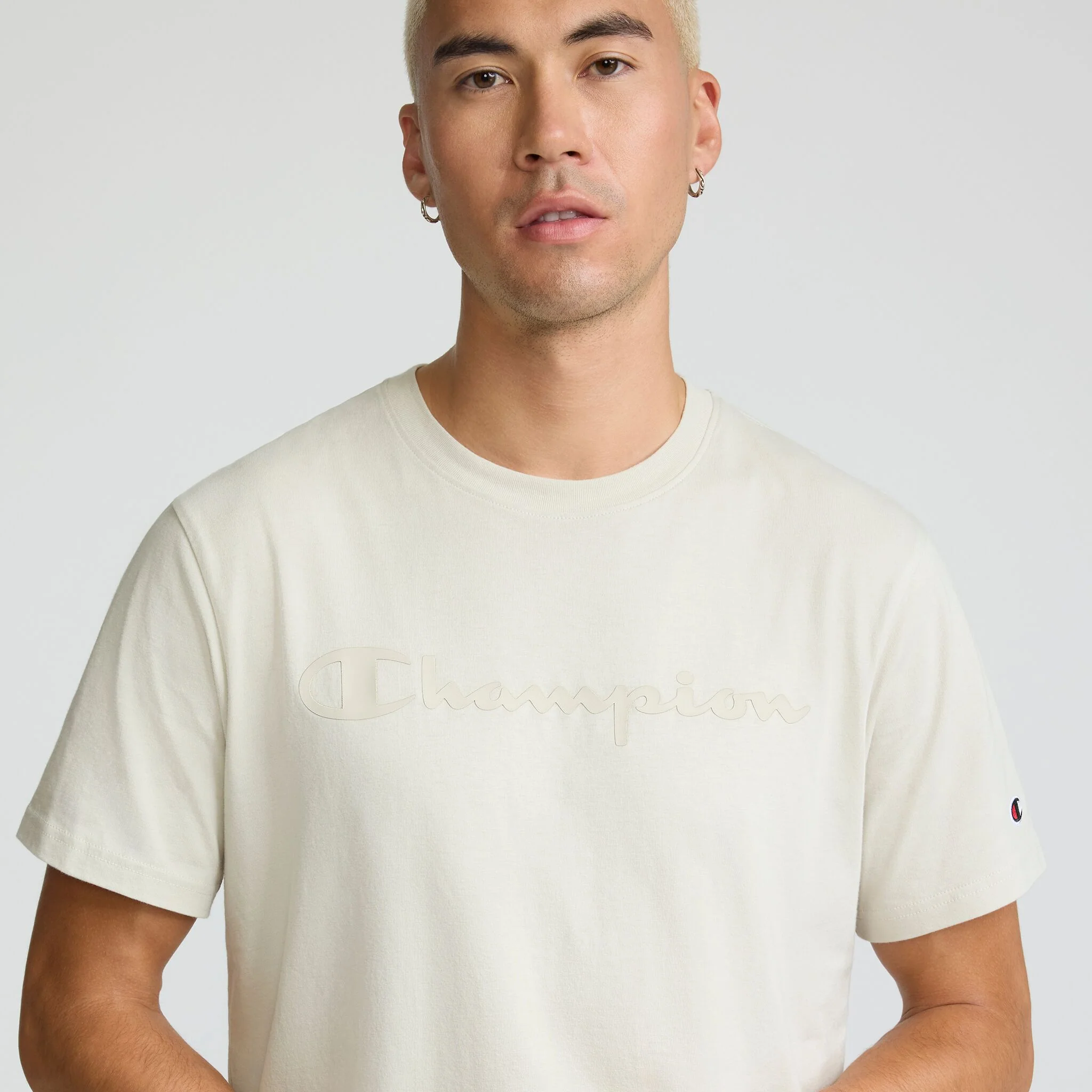 Classic Graphic T-Shirt, Tonal Script Logo 3 Classic Graphic T-Shirt, Tonal Script Logo