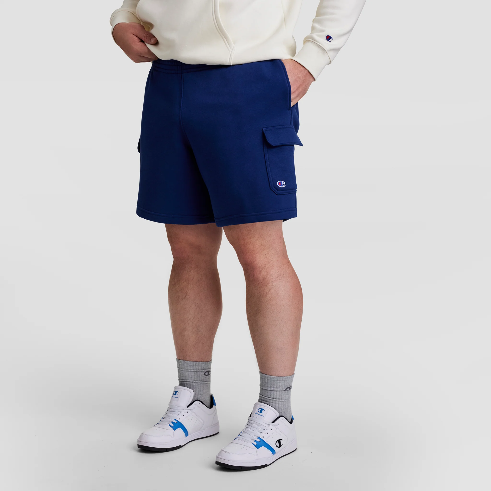 8" Fleece Cargo Short, C Logo - Big & Tall 2 8" Fleece Cargo Short, C Logo - Big & Tall