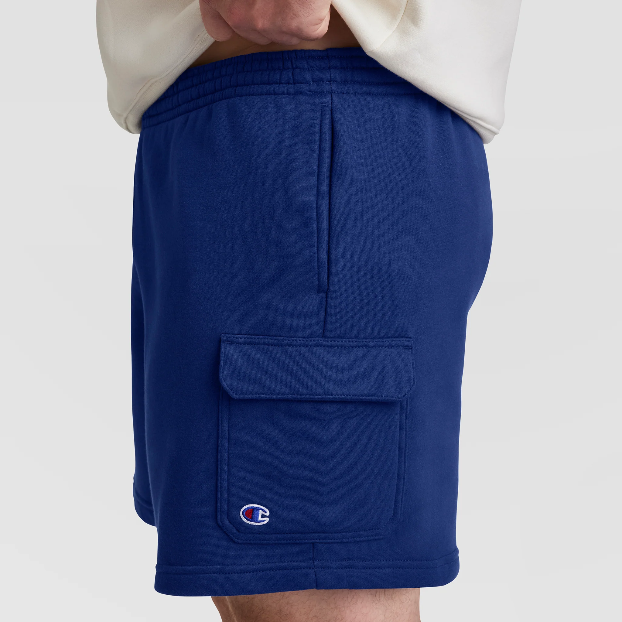 8" Fleece Cargo Short, C Logo - Big & Tall 4 8" Fleece Cargo Short, C Logo - Big & Tall