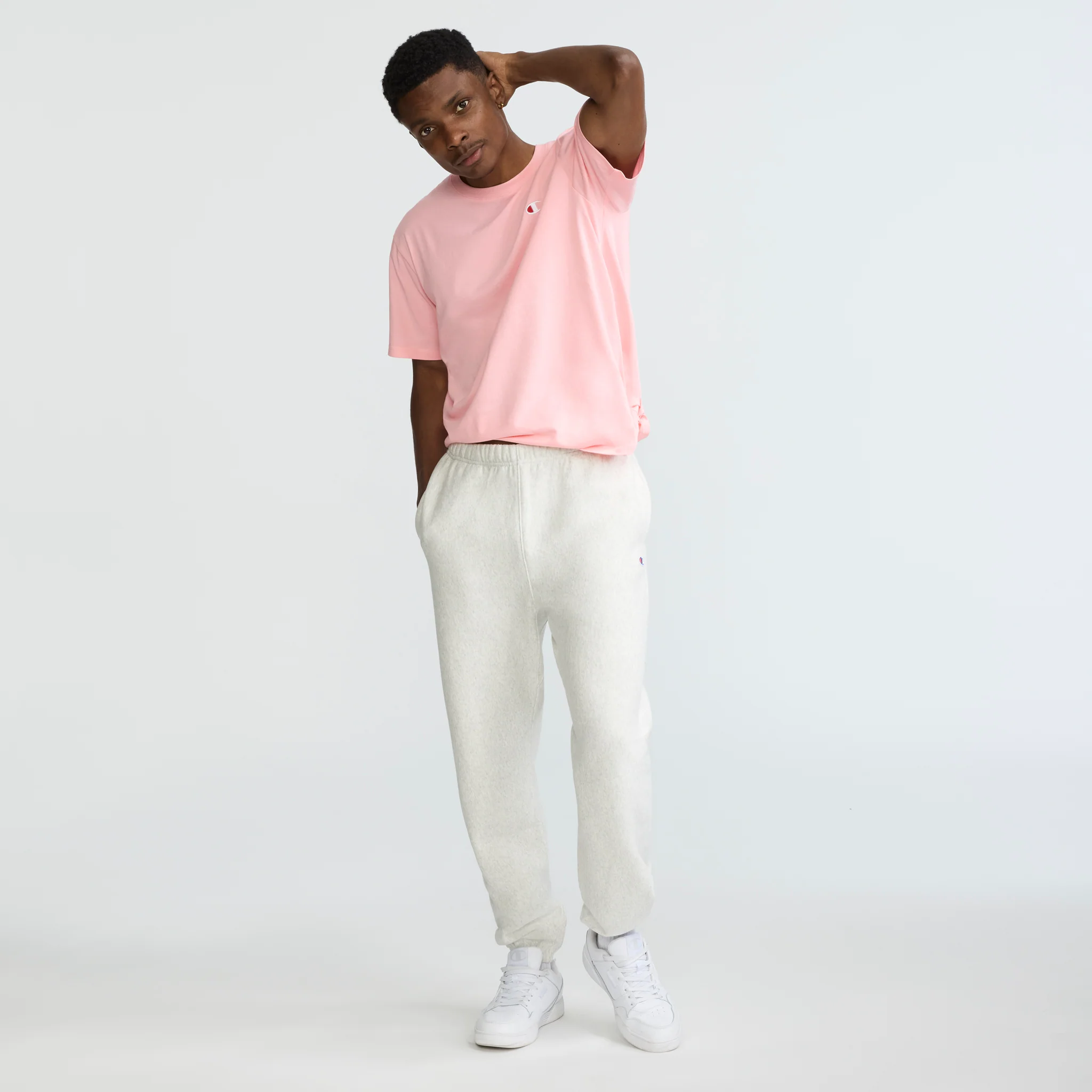 Reverse Weave Small Logo Cinched Sweatpants 4 Reverse Weave Small Logo Cinched Sweatpants
