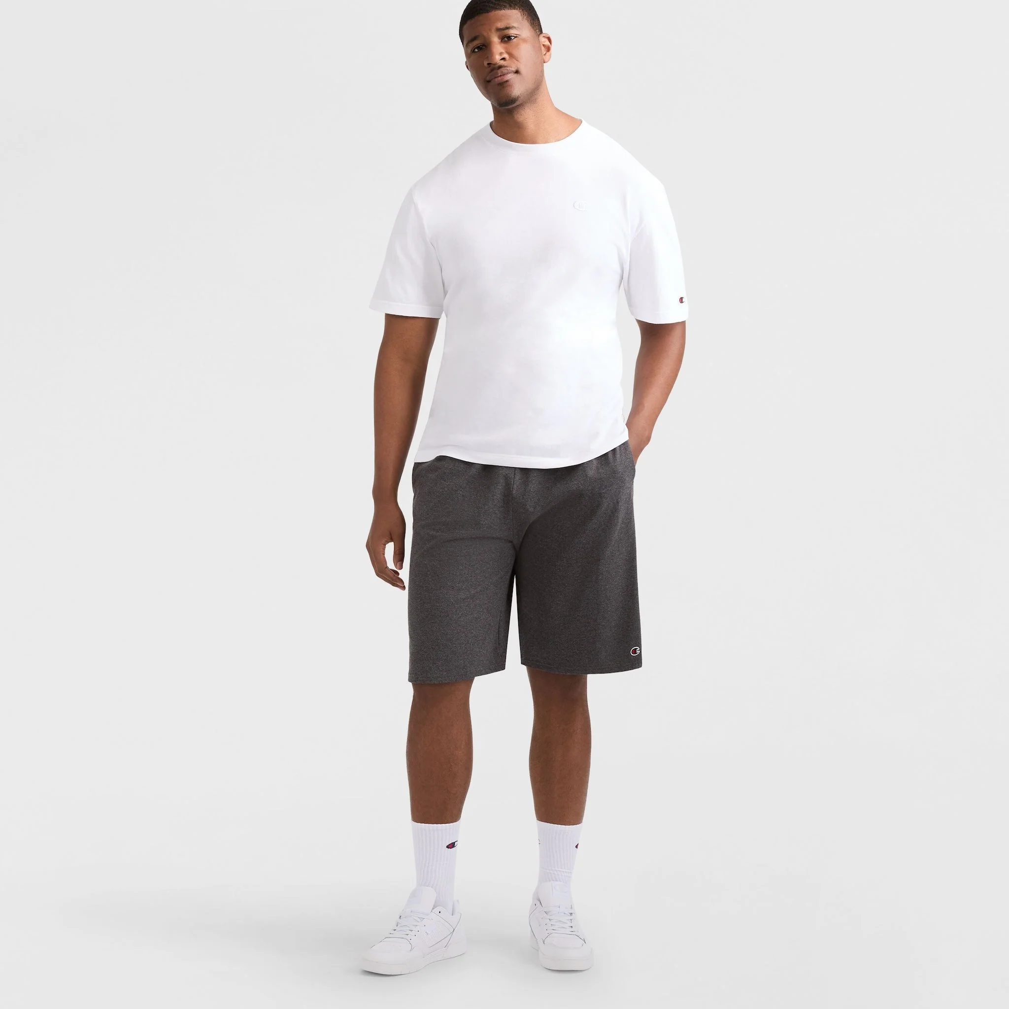 9" Lightweight Lounge Shorts, C Patch Logo - Big & Tall 4 9" Lightweight Lounge Shorts, C Patch Logo - Big & Tall