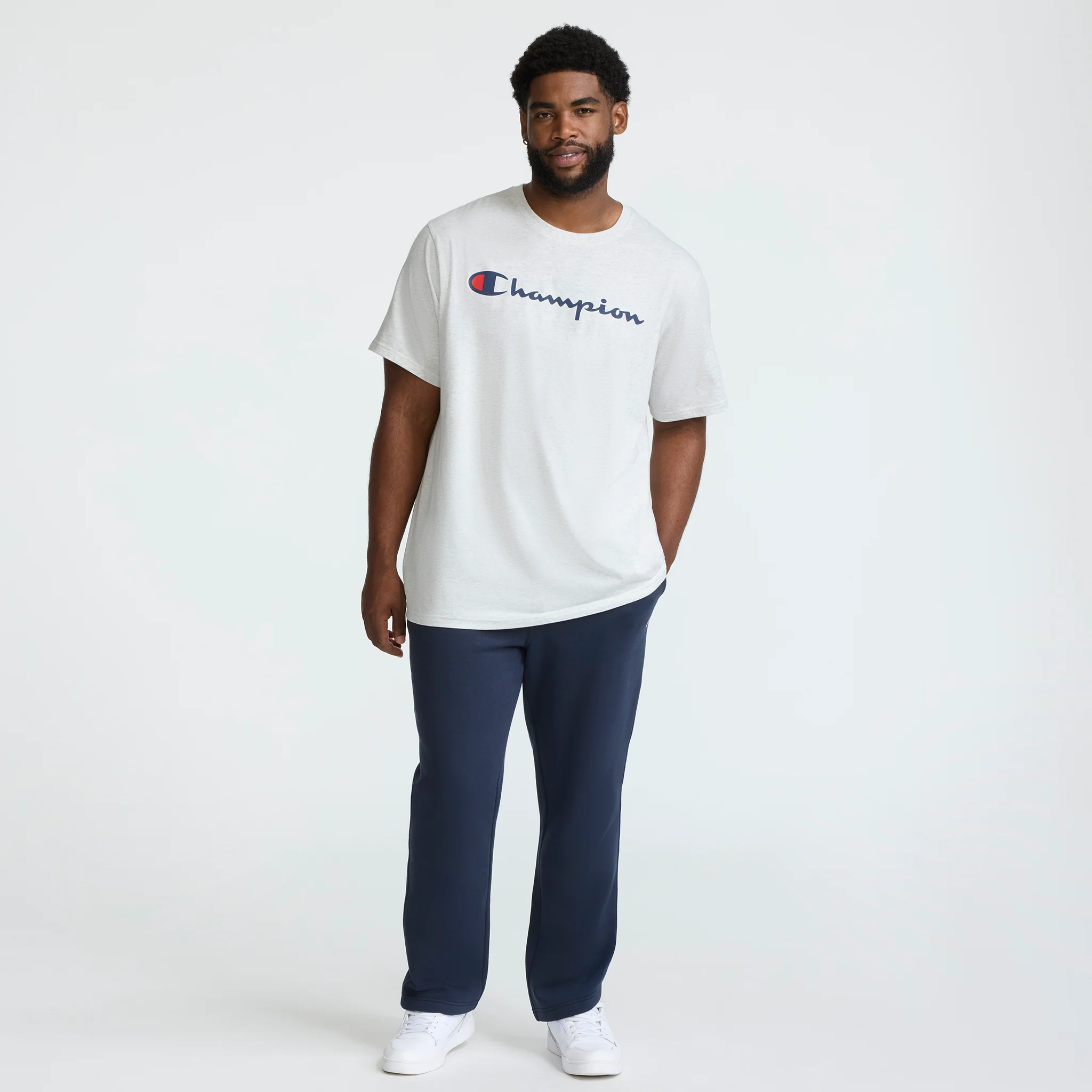 Classic Graphic T-Shirt, Script Logo - Big & Tall 4 Classic Graphic T-Shirt, Script Logo - Big & Tall