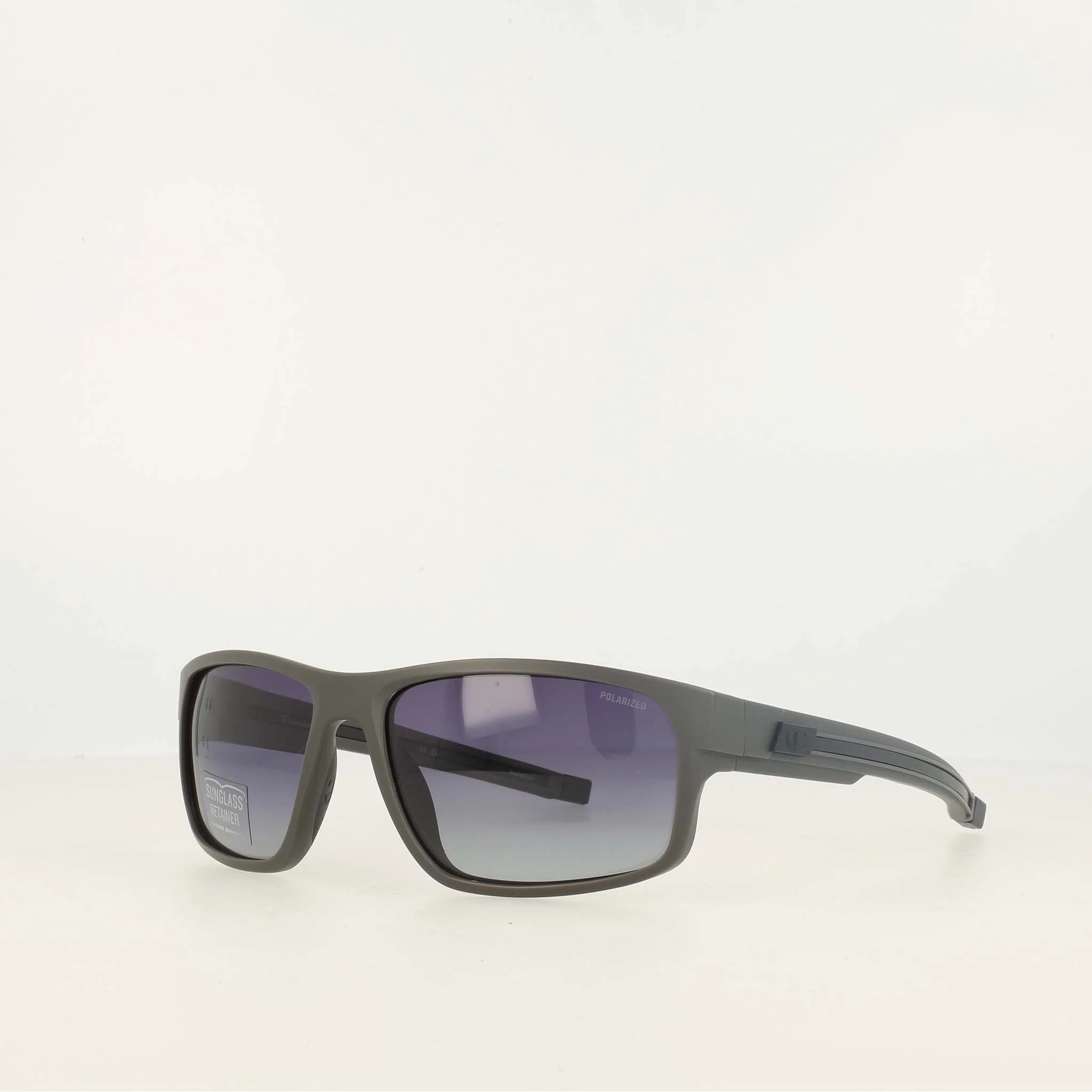 Men's Polarized Rectangle Retainer Wrap - Medium 2 Men's Polarized Rectangle Retainer Wrap - Medium
