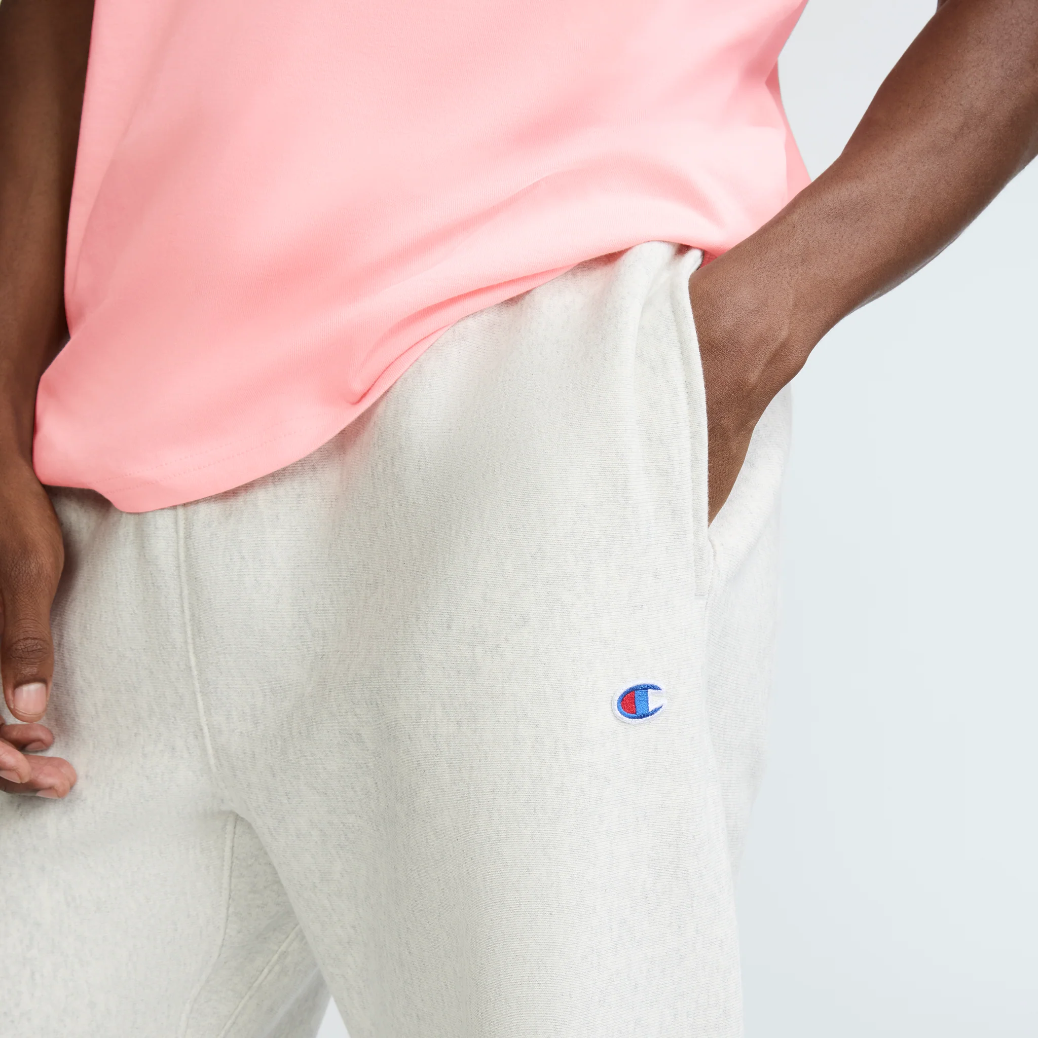 Reverse Weave Small Logo Cinched Sweatpants 3 Reverse Weave Small Logo Cinched Sweatpants