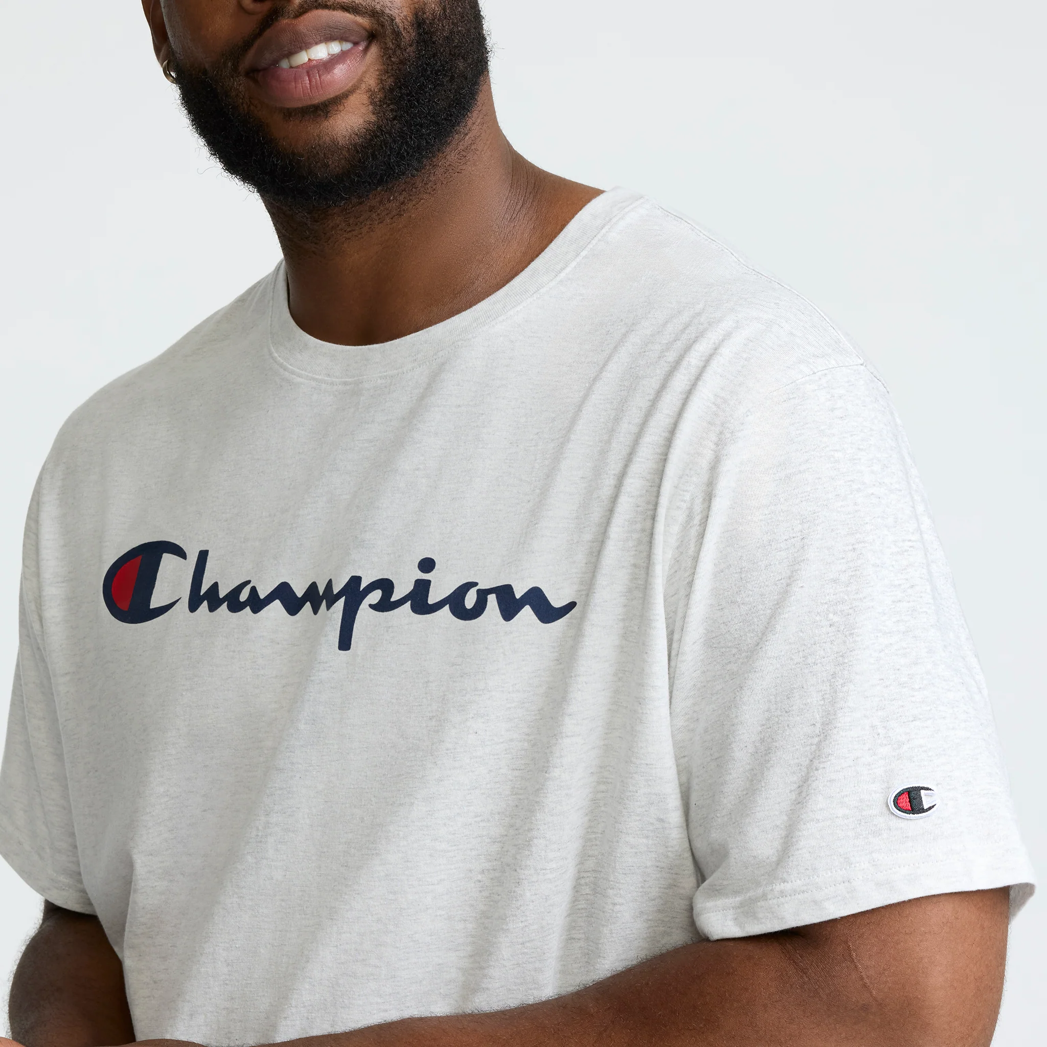 Classic Graphic T-Shirt, Script Logo - Big & Tall 3 Classic Graphic T-Shirt, Script Logo - Big & Tall