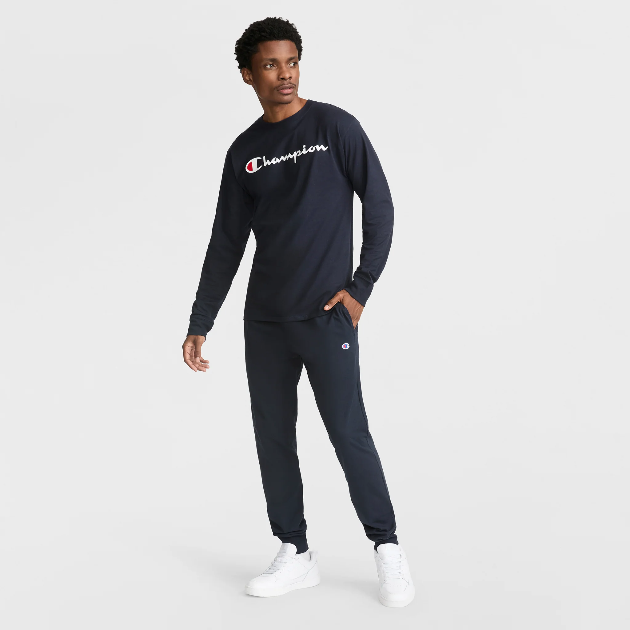 Lightweight Lounge Joggers, C Logo 4 Lightweight Lounge Joggers, C Logo