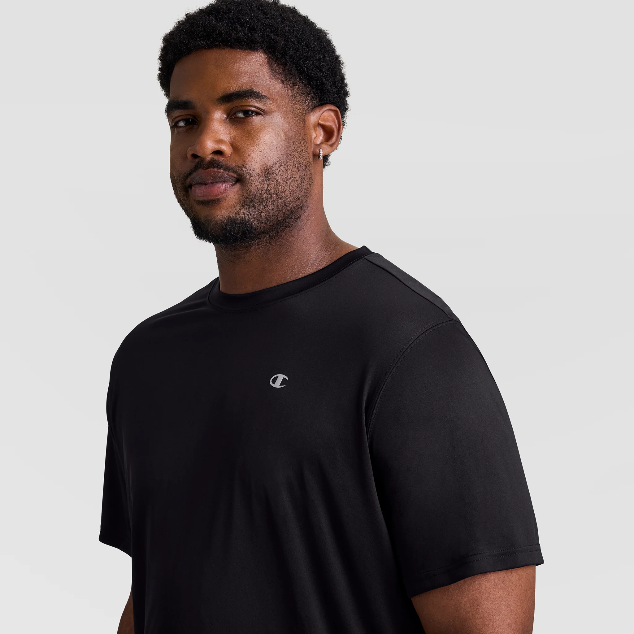 Sport T-Shirt, Reflective C Logo - Big & Tall 3 Sport T-Shirt, Reflective C Logo - Big & Tall