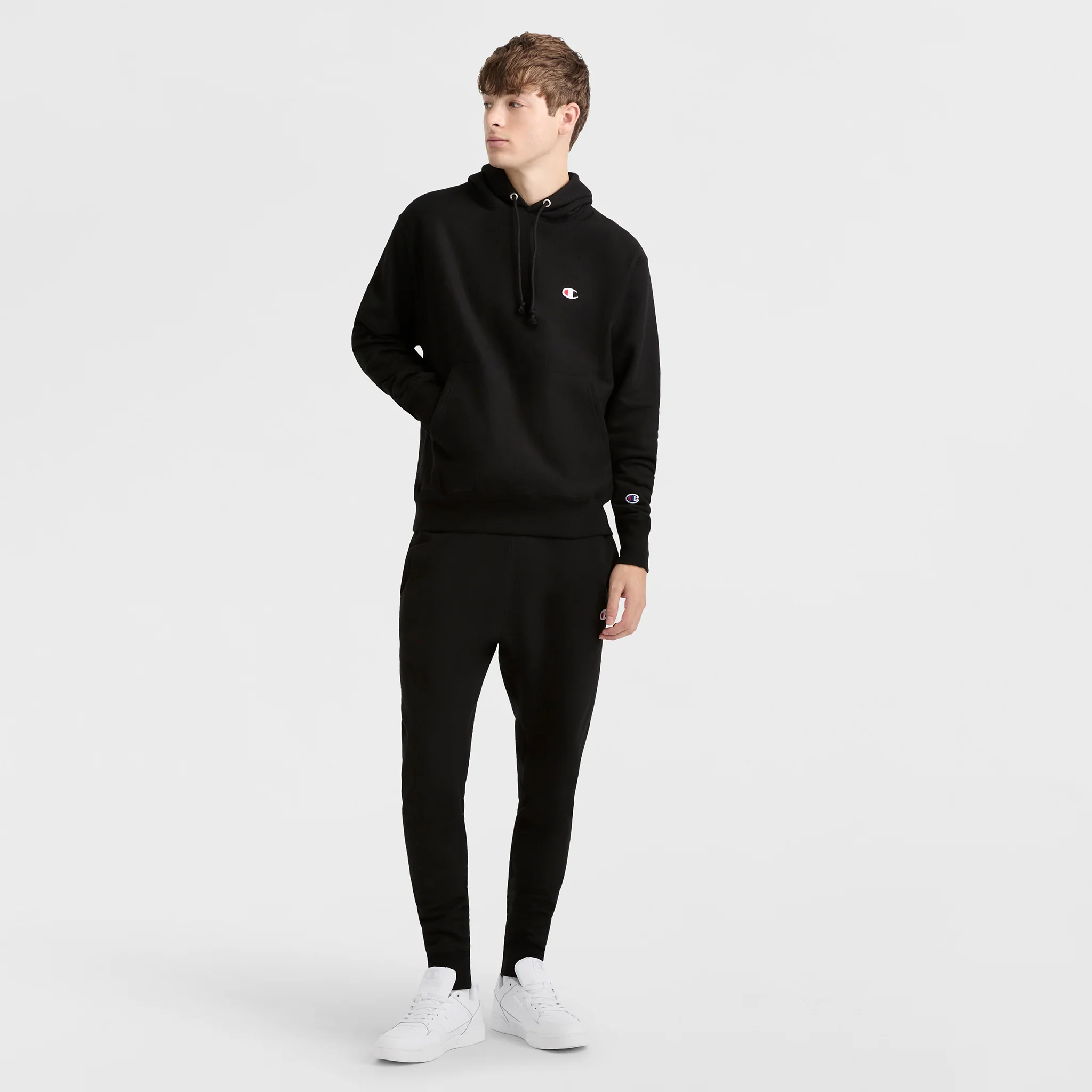 Reverse Weave Small C Hooded Sweatshirt 4 Reverse Weave Small C Hooded Sweatshirt