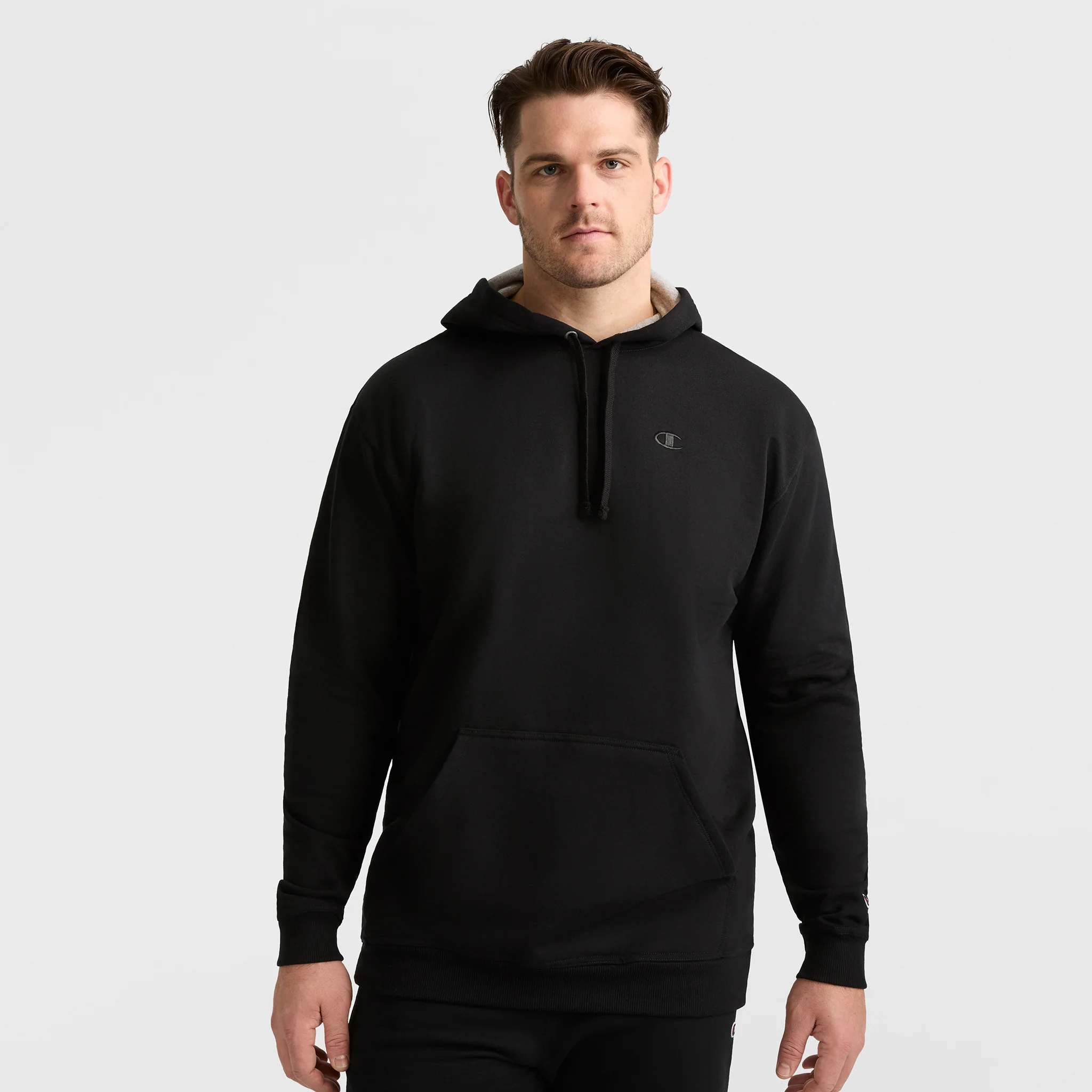 Powerblend Hoodie, C Logo - Big & Tall 1 Powerblend Hoodie, C Logo - Big & Tall